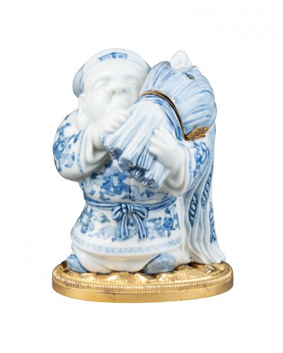 Pot-pourri en porcelaine du Japon et monture en bronze, Paris vers 1840