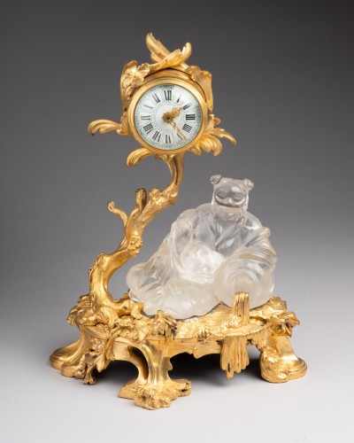 Magot figure clock by L’Escalier de Cristal, Paris, circa 1880 - 