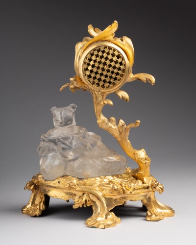 19th century - Magot figure clock by L’Escalier de Cristal, Paris, circa 1880