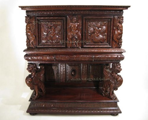 Dressoir aux lions, époque Henri II vers 1570