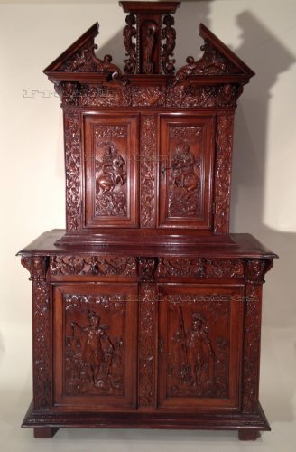 Armoire aux cavaliers royaux , Paris vers 1610-1615