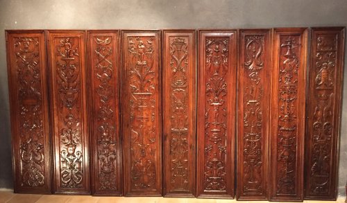 Boiserie en chêne 19e siècle