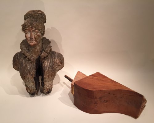 Antiquités - Figure de proue de la Frégate impériale La Didon, Toulon époque Empire