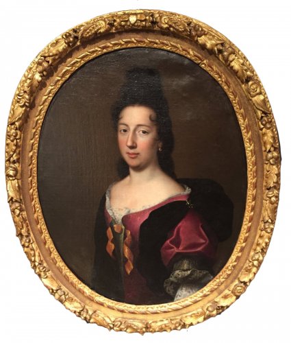 Portrait of a princess, 17th century French school around 1680