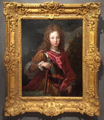Portrait du Duc de Lesdiguières, Atelier de Rigaud, Paris époque Louis XIV