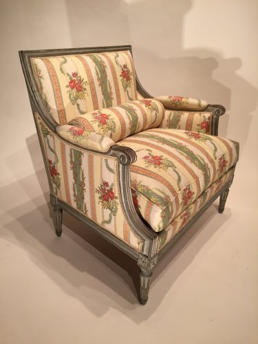 Louis XVI - Paire de marquises par Jean Baptiste Claude Sené à Paris, époque Louis XVI