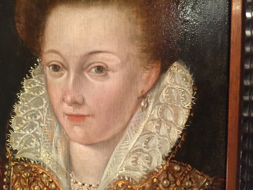 Portrait de Marie Stuart, Atelier de François Clouet 1567 - Tableaux et dessins Style Renaissance