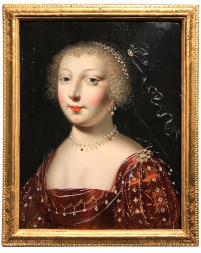Portrait de la reine Anne d’Autriche , attribué à Jean Ducayer vers 1615-1620