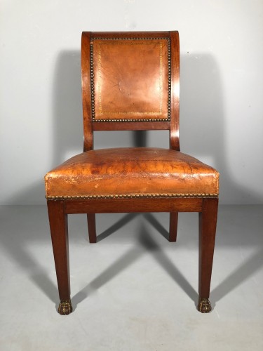 Série de six chaises attribuées à Jacob Frères, Paris époque Consulat - Franck Baptiste Provence