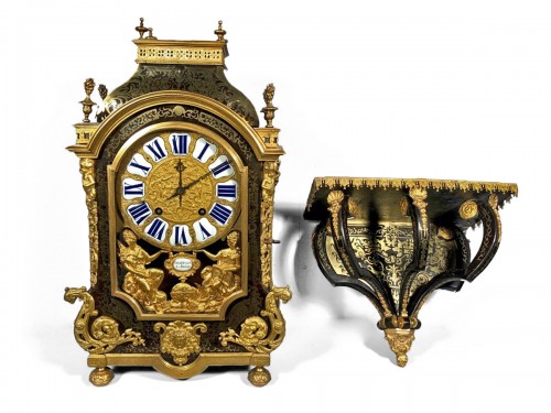 A French Louis XIV Boulle Cartel by Nicolas Gribelin