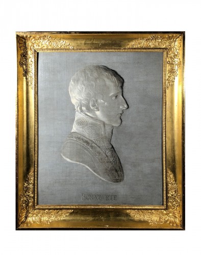 Portrait de Bonaparte  - Piat-Joseph Sauvage vers 1800