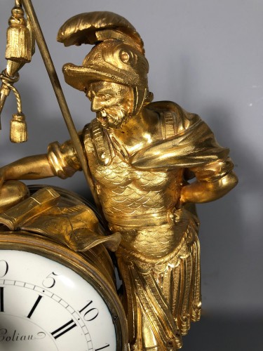 Transition - Pendule aux deux soldats romains, Paris vers 1775