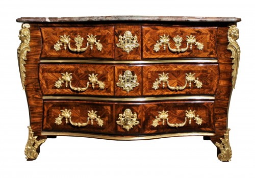 French Régence Commode, stamped NB for Nicolas Berthelmi, circa 1735