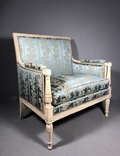 Seating  - Pair of large marquises , Paris, Louis XVI period circa 1780