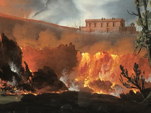 Paintings & Drawings  - The eruption of Vesuvius of 1834