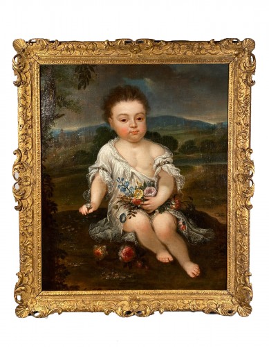 Le Comte de Vermandois enfant, par Pierre Mignard, Paris vers 1670
