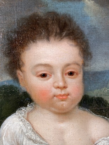 Tableaux et dessins Tableaux XVIIe siècle - Le Comte de Vermandois enfant, par Pierre Mignard, Paris vers 1670