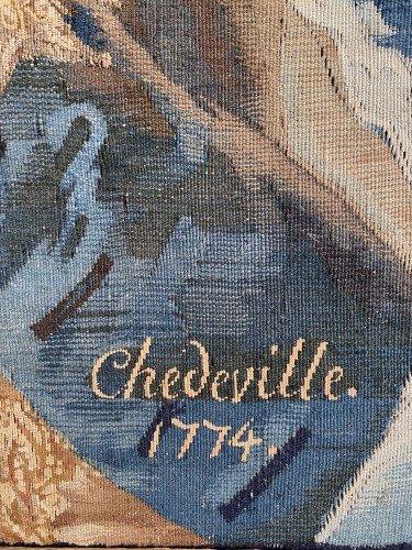 Portrait en laine et soie, Manufacture de Munich 1774 - Franck Baptiste Provence