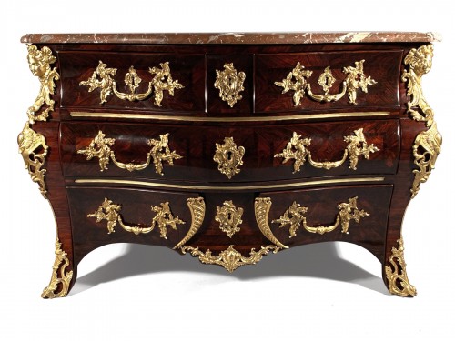 French fine 18th  Commode by M.Mallerot circa 1720