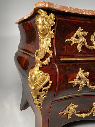 French fine 18th  Commode by M.Mallerot circa 1720 - French Regence