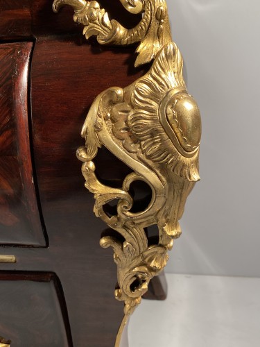 French Regence - French fine 18th  Commode by M.Mallerot circa 1720