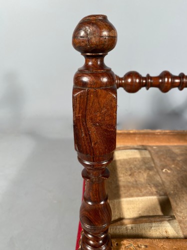 Paire de tabourets de port, époque Louis XIV - Sièges Style Louis XIV