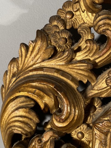 Pair of gilt wood mirrors, Aix en Provence circa 1700 - French Regence