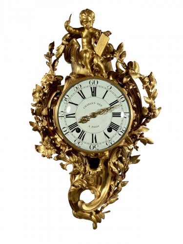 French Fine 18th ormolu cartel circa 1770