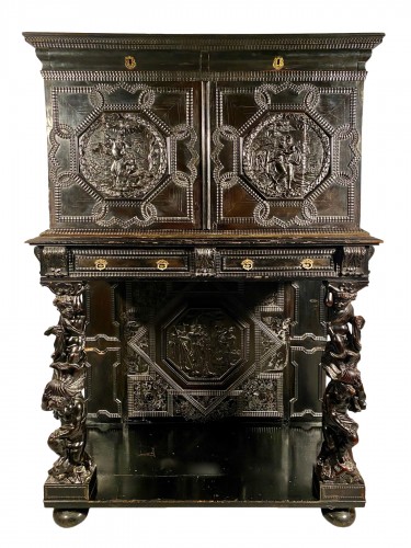 Cabinet en ébène aux scènes de la genèse, Paris vers 1640