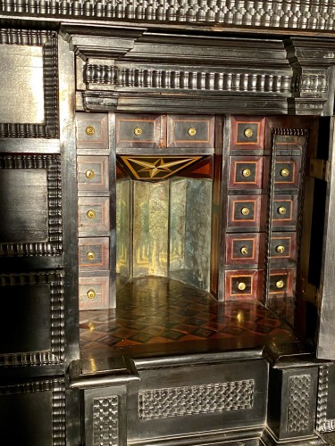 Cabinet en ébène aux scènes de la genèse, Paris vers 1640 - Franck Baptiste Provence