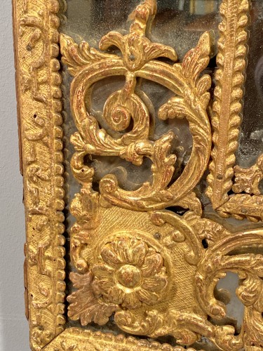 Antiquités - French fine 18th mirror, Paris Louis XIV period