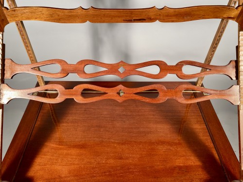 Furniture  - Mahogany architect table by P.Pioniez Paris circa 1780