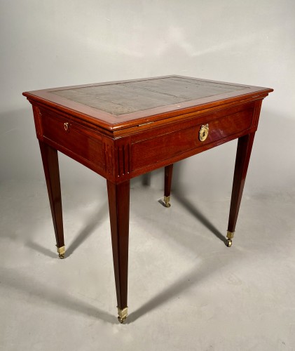 Mahogany architect table by P.Pioniez Paris circa 1780 - Louis XVI