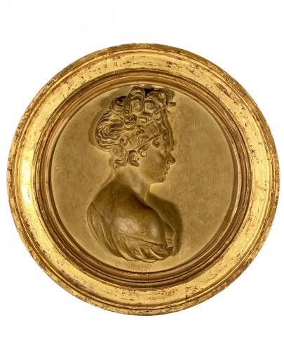 Juliette Récamier, terre cuite, Atelier de Chinard vers 1800