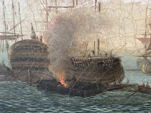 The port of Lorient according to Nicolas Ozanne around 1780 - Louis XVI