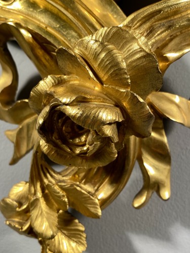 Important cartel signed St Germain, Paris circa 1765 - Horology Style Louis XV