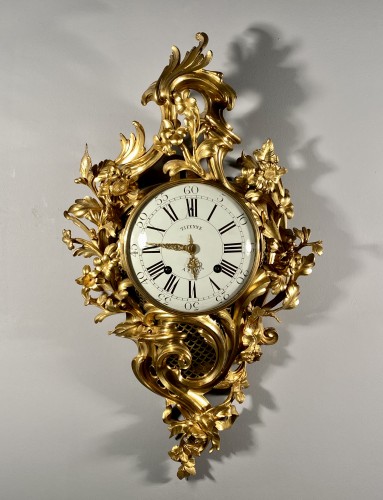 18th century - Important cartel signed St Germain, Paris circa 1765