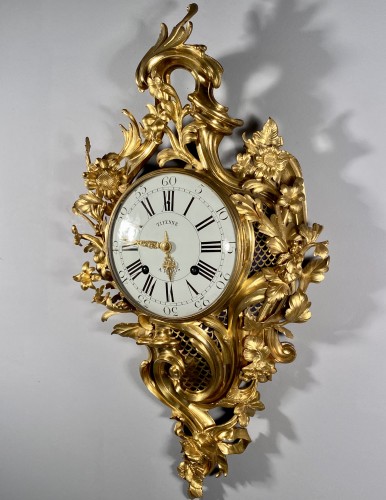 Louis XV - Important cartel signed St Germain, Paris circa 1765
