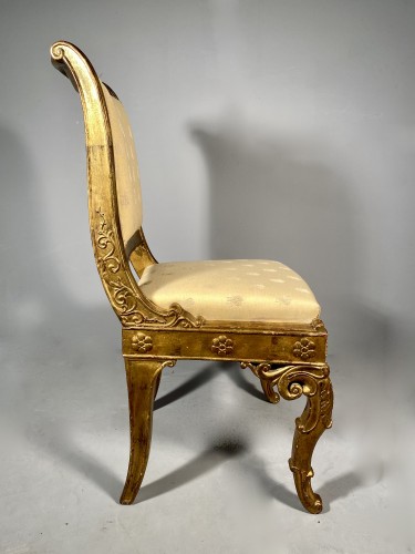 Sièges Chaise - Paire de chaises pour la Duchesse de Berry à Rosny, vers 1820