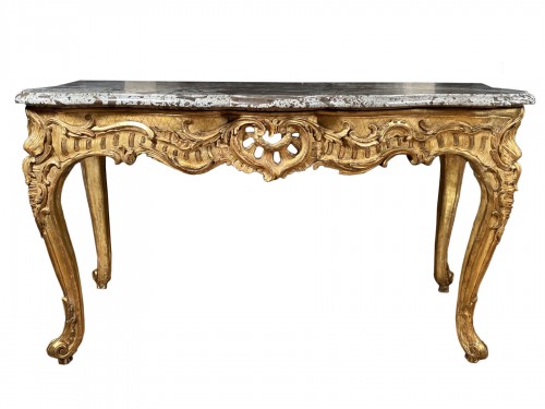 Important game table by J.F Hache, Grenoble circa 1765