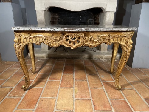 Important game table by J.F Hache, Grenoble circa 1765 - 