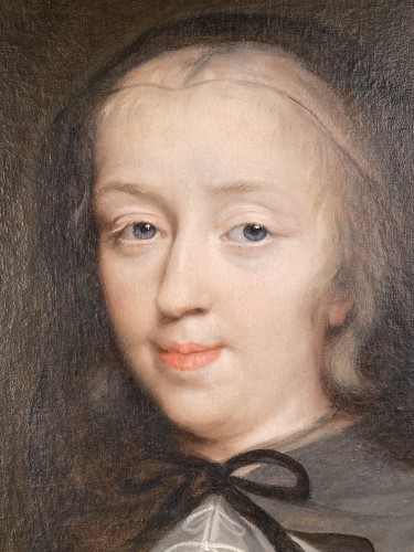 Tableaux et dessins Tableaux XVIIe siècle - La Duchesse de Longueville, Atelier de Ph. de Champaigne, 17e