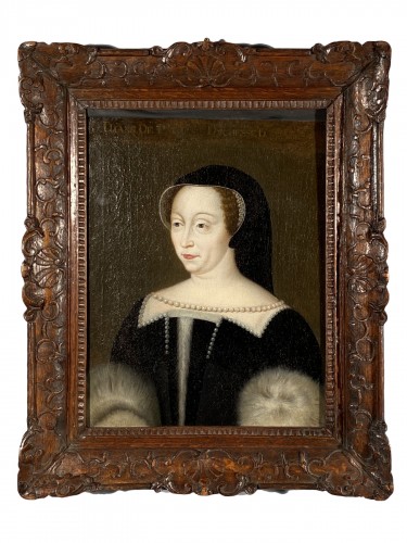 Diane de Poitiers, école française du 17e d’après F.Clouet