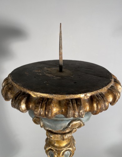 Antiquités - Important palace candles, Provence ep Louis XIV