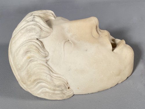 Masque de fontaine en marbre, Italie XVIe siècle - Franck Baptiste Provence