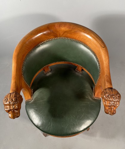 Empire - Armchairs with revolving seat, Paris circa 1810