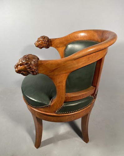 Antiquités - Armchairs with revolving seat, Paris circa 1810