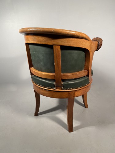 Antiquités - Armchairs with revolving seat, Paris circa 1810
