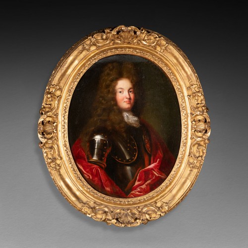 Antiquités - Portrait of a knight, French school circa 1700-1710