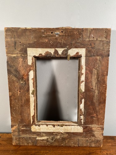 17th century - Gilded wood frame, Spain 17th century